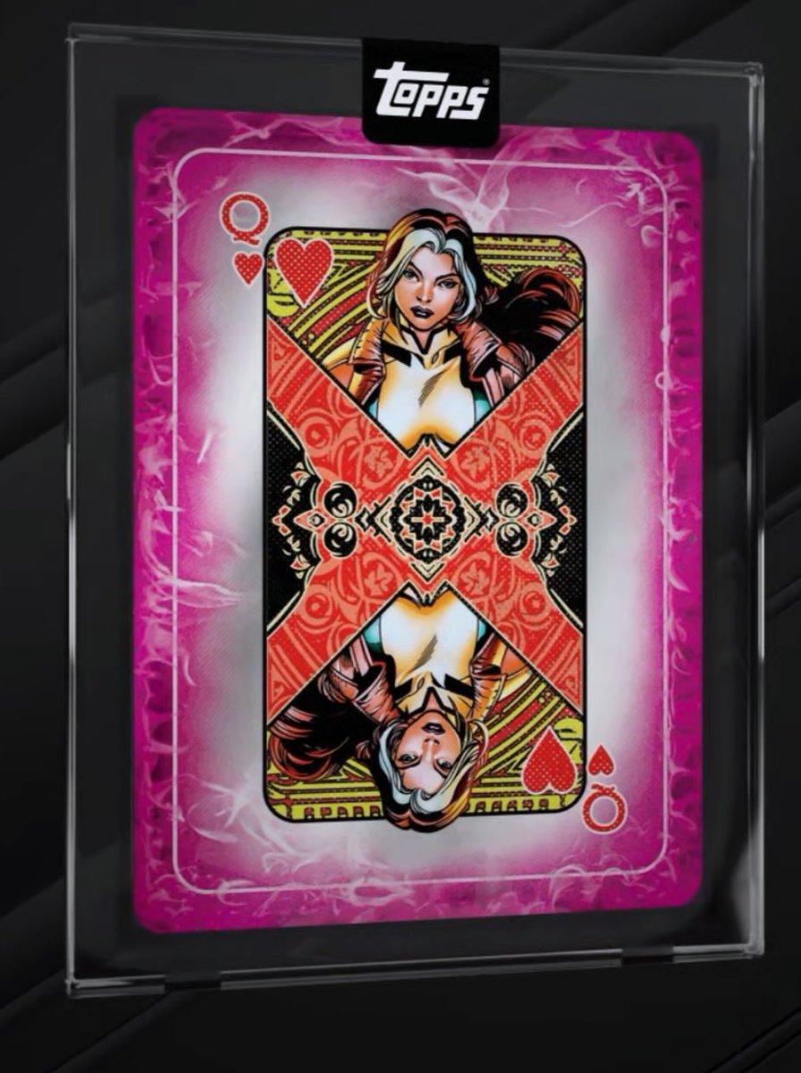 sapphicrogue's tweet image. so bored a topps digital card has me gagging