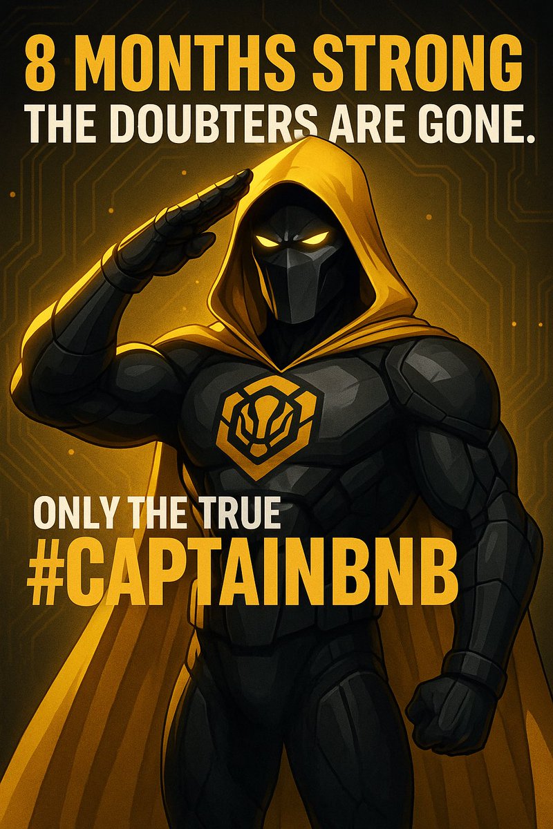 Thanks for the support <a href="/BNBCHAIN/">BNB Chain</a> <a href="/BNBCHAINZH/">BNB Chain 華語</a> <a href="/cz_binance/">CZ 🔶 BNB</a>
<a href="/heyibinance/">Yi He</a>
<a href="/binance/">Binance</a> <a href="/binancezh/">币安Binance华语</a>
<a href="/four_meme_/">Four.Meme</a>
It really deserves the 8 months of daily work and promotion of $BNB like no other, better than a paid agency. My heart grows when I see tokens and 'communities' appear overnight