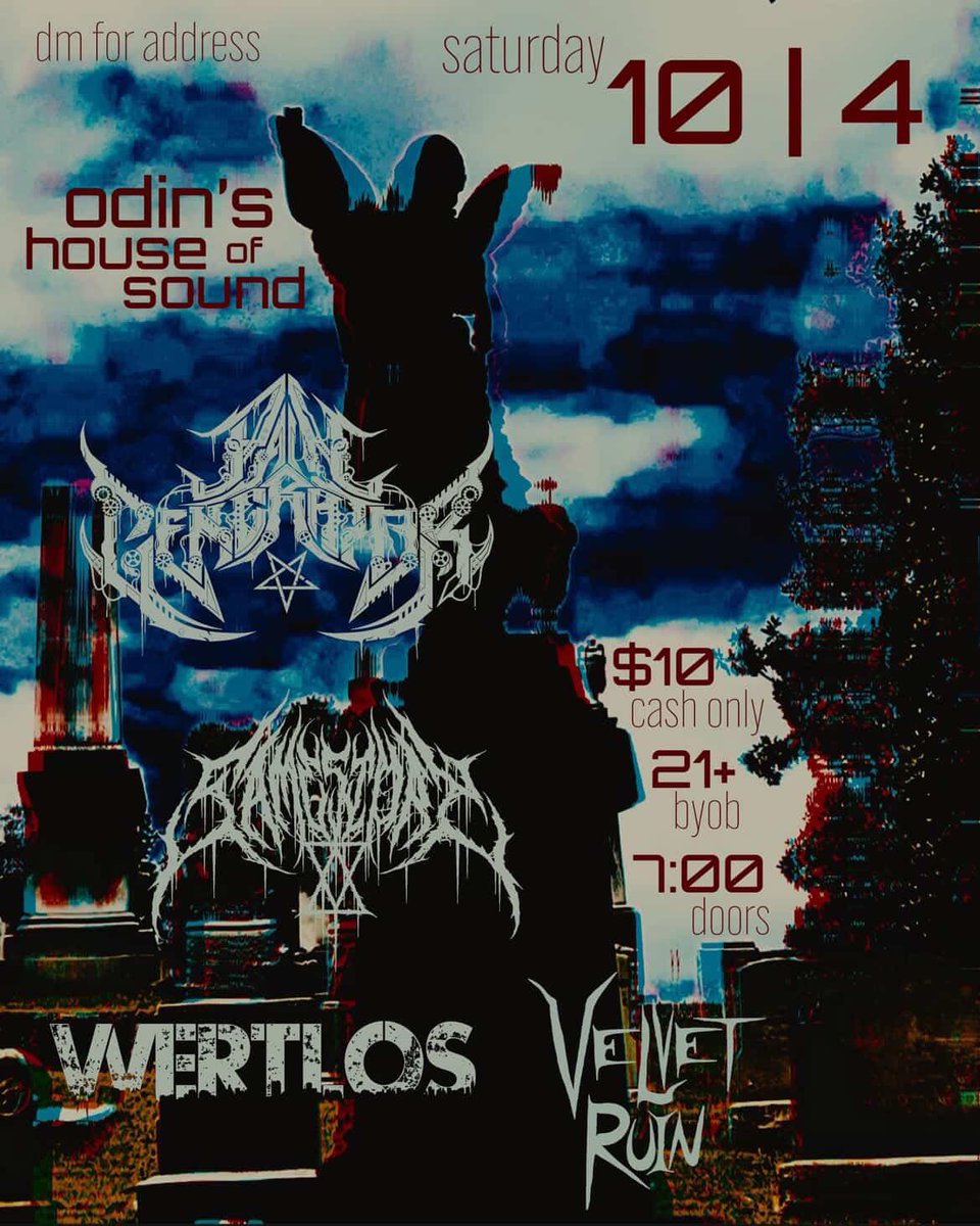 Get into the October feeling, Odin’s tonight DM for address