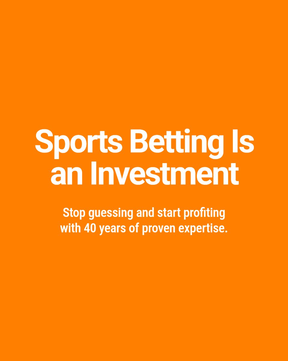 Think sports betting is just a gamble? Think again. Embrace a disciplined investment approach for real returns. With over 40 years of experience, we turn bets into profits. Ready to invest wisely? #MLB #NFL #Gamblers #NCAAF #Fandual #DRAFTKNGS