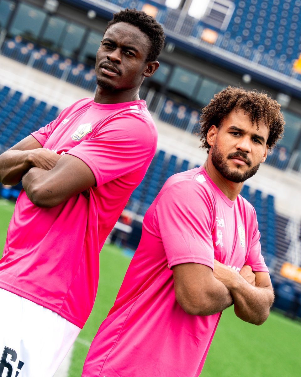 Hitting the pitch during warmups tomorrow 🩷 

Grab your Breast Cancer Awareness Month warmup top at the Team Store powered by Capelli Sport or online with $4.01 from each sold going back to the Gloria Gemma Foundation.

🛍️ bit.ly/4mMWMNI