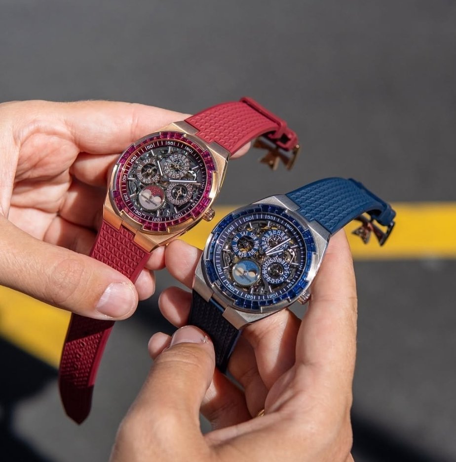 Off-catalogue Vacheron Constantin Overseas Skeleton Ruby (4307V