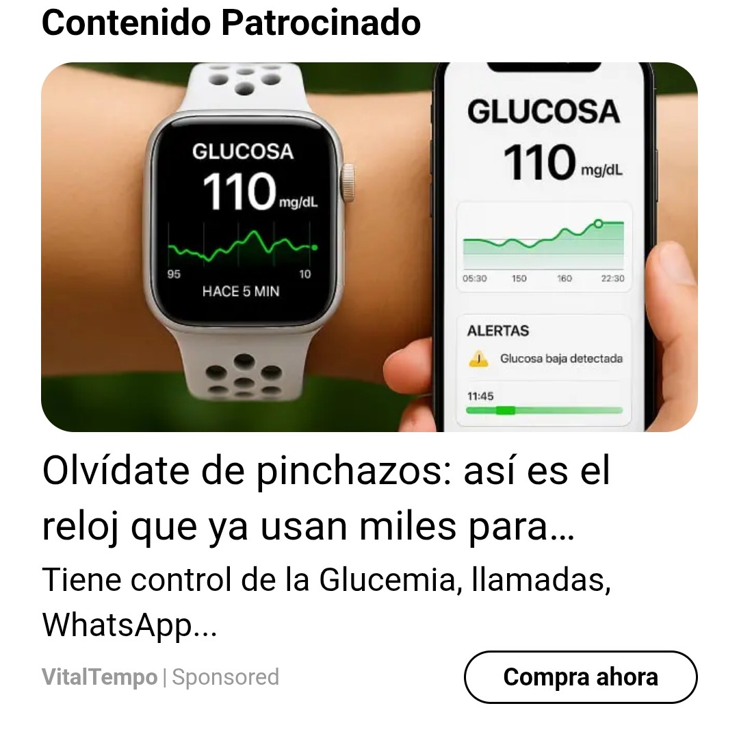 ¡FRAUDE, ENGAÑO! Compras este reloj, que supuestamente mide la glucosa, y lo que recibes te da cualquier información menos esa. Es una estafa que el Ministerio de Consumo debería combatir.