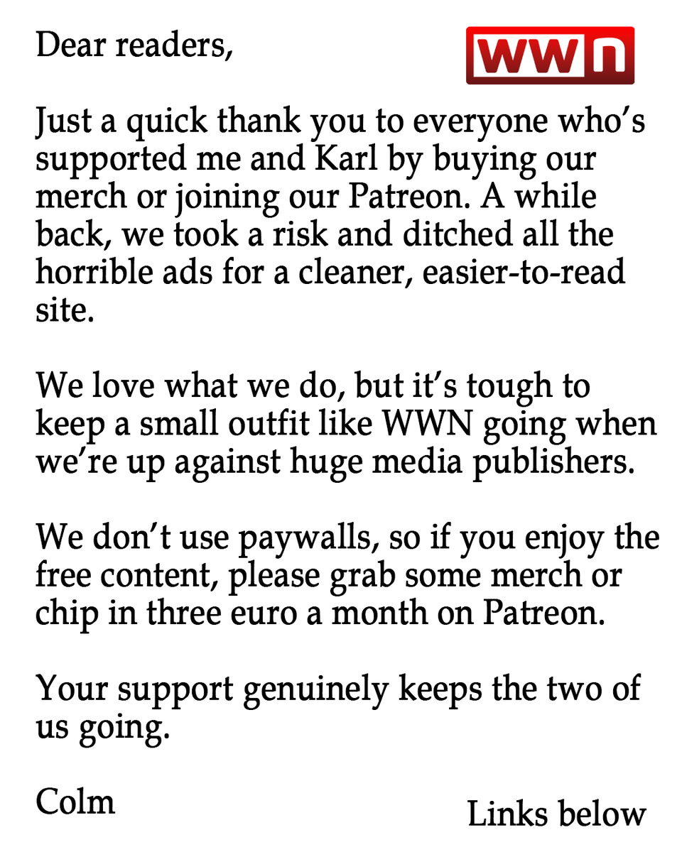 WhispersNewsLTD's tweet image. Help support original Irish satire.