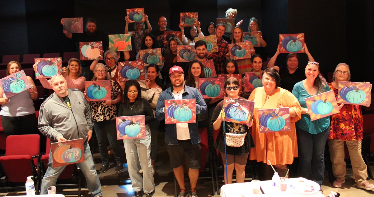 AtTheGrand_'s tweet photo. Thank you for attending our Paint Night, we had a wonderful time painting with you all! We hope you can join us for our next Lounge Nights At the Grand on November 14 for Comedy Night. https://t.co/vX8mEeYOae