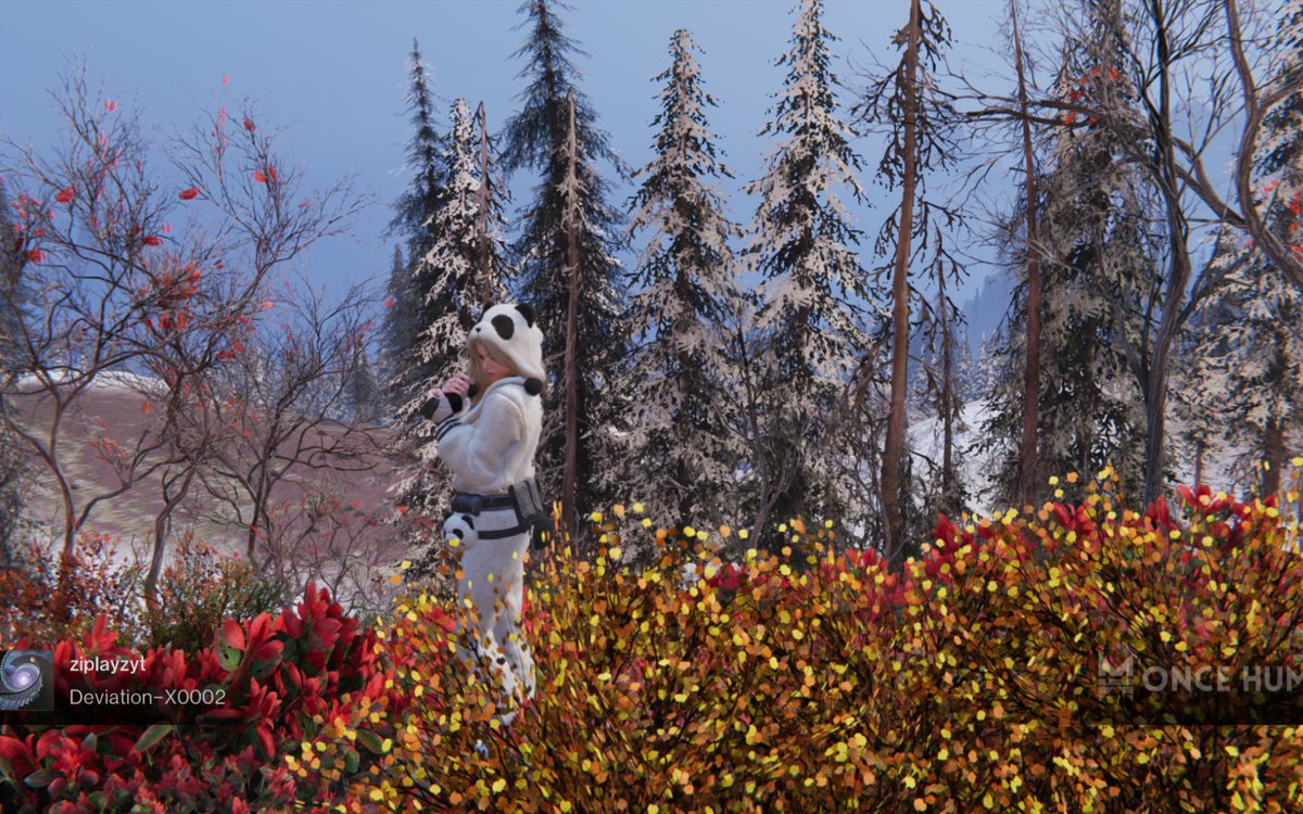 ZIplayzYT's tweet photo. Cold paws 🐾 warm heart ❤️🩵🤍When the adventure is cool but the weather’s even cooler! 🥶❄️🐼 ☃️
#OnceHuman #Gaming #Gamer #GirlGamer #VirtualPhotography #OpenWorld #WayOfWinter #WinterBeauty #Snow
@OnceHuman_ @OnceHuman_JP https://t.co/ZwU9E0w5Zh