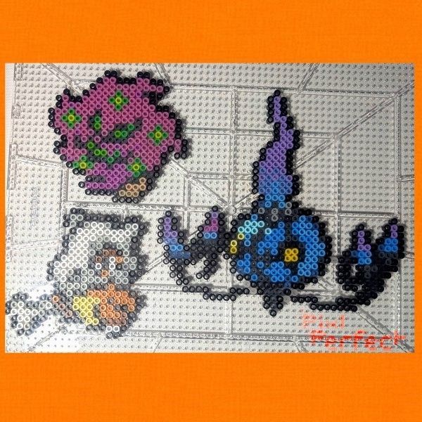 PixlsPerfection's tweet photo. Cubone, Spiritomb, and Chandelure!

Cubone may not be a ghost type, but it's always connected with them thanks to Lavender Town! So it only makes sense to put it with the rest of the ghost types here~

#pokemon #pixelart #perlerbeads #pixlperfect https://t.co/8HKJNMdCTP