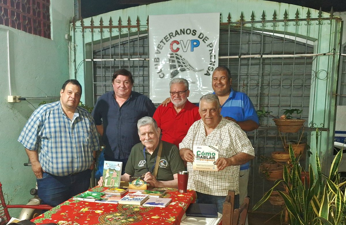golazotropical1's tweet image. El @ClubVeteranos #CVP desea la más inmediata y completa recuperación del compañero #GasparAnibalNoguera.
Respecto a los ganadores de los 20 premios (libros) de la rifa, la lista será dada a conocer este lunes, como también el mecanismo para retirarlos.
@ClubVeteranos #CVP🇵🇾