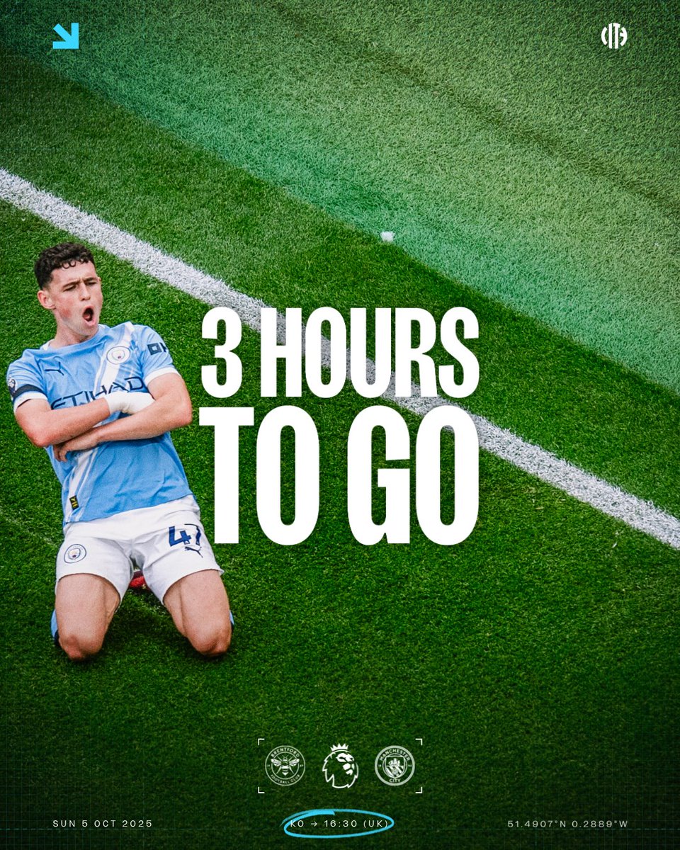 Counting down to kick-off! ⏳🩵