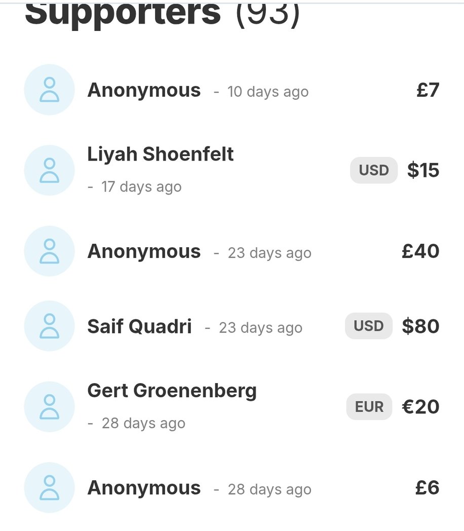 10 DAYS WiTHOUT DONATIONS💔 
10 DAYS WiTHOUT DONATIONS 💔
10 DAYS WiTHOUT DONATIONS💔 

📍Don't ignore me, I can't sleep from the pain and I need surgery and constant painkillers.
#MutualAidBoost #MutualAidRequest
chuffed.org/project/121825…