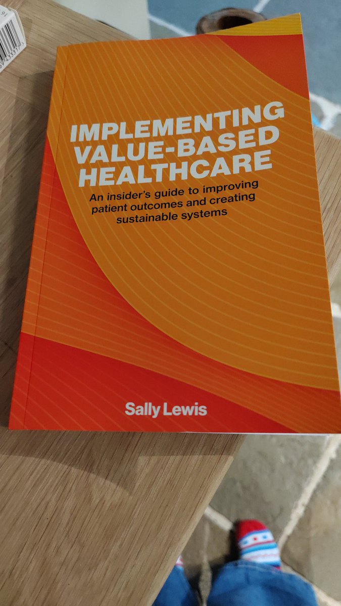 It's been a crazy week in Dublin at ICHOM25 and working with wonderful colleagues <a href="/SingHealthSG/">SingHealth</a> for the last 2 days  
And I arrived home to this: the first physical copy of my book. 
A good feeling.