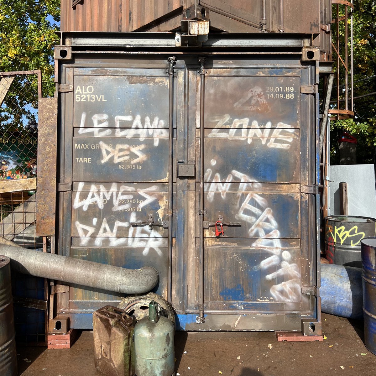 Nouveauté 2025 de Peur sur le Parc : Le camp zone des lames interdites d’acier