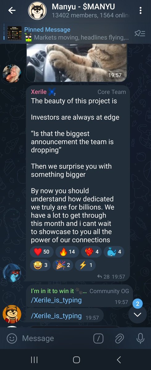 Wow!!! <a href="/RealManyu/">Manyu Community</a> never fails to blow my mind, why do I feel this is just a sneak preview 💪

What if... THE BIG THINGS WE'VE ALREADY HAD SEEMS LIKE NOTHING COMPARED FOR WHAT'S TO COME 😱 🫶🫶💎👀🔥🚀

#SHIB #doge #ManyuArmy