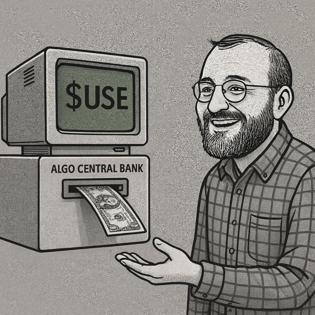 StableUSE's tweet image. Algorithmic Central Bank removes the need for a central issuer
Its Smart contracts will
• Mint the stablecoin $USE
• Add liquidity into LP pools
• Buy back $USE when the price falls below target
• Pull $USE from LP if reserves drop below a threshold
• Reward oracle operators