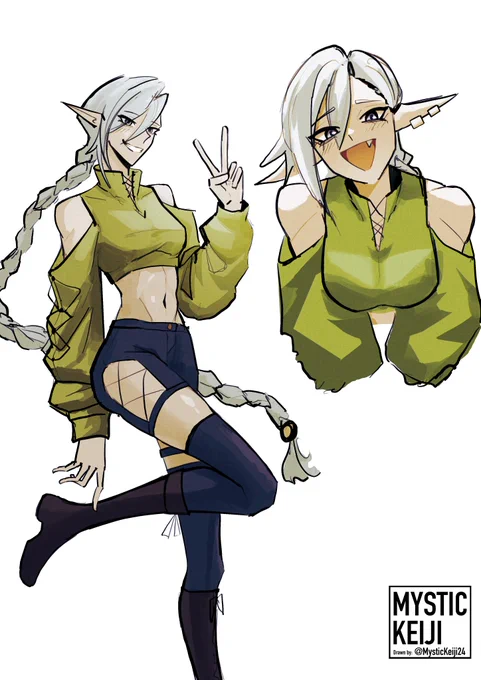 HAPPY BIRTHDAY !!!! here's fanart of your oc
