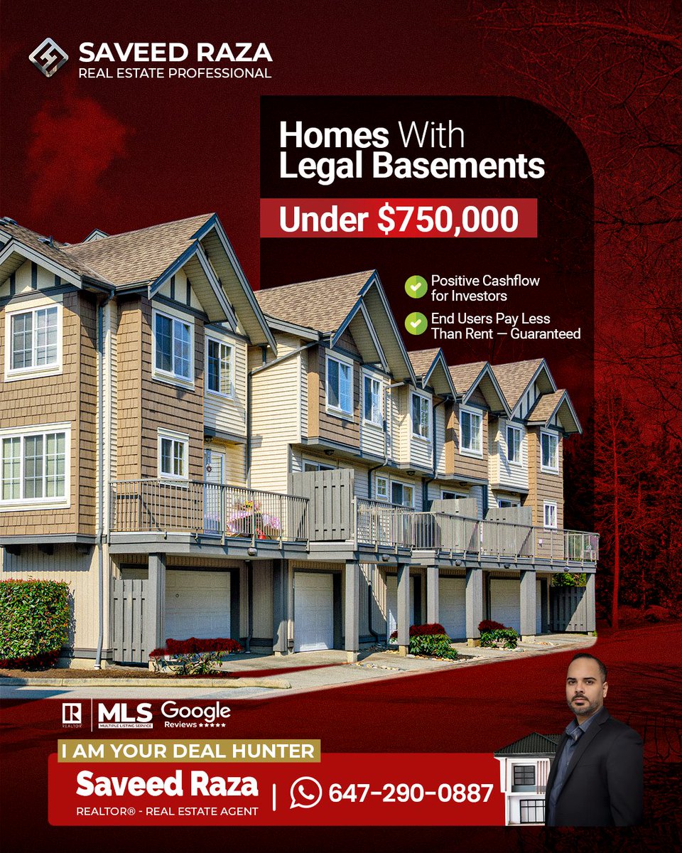 saveed's tweet image. ✨ For Private Showing✨ 
📲 Call me today and let’s get it DONE!
📞 Saveed Raza: (647) 290-0887

#SoldBySaveed #GTARealEstate #Mississauga #MississaugaRealEstate #RealtorInMississauga