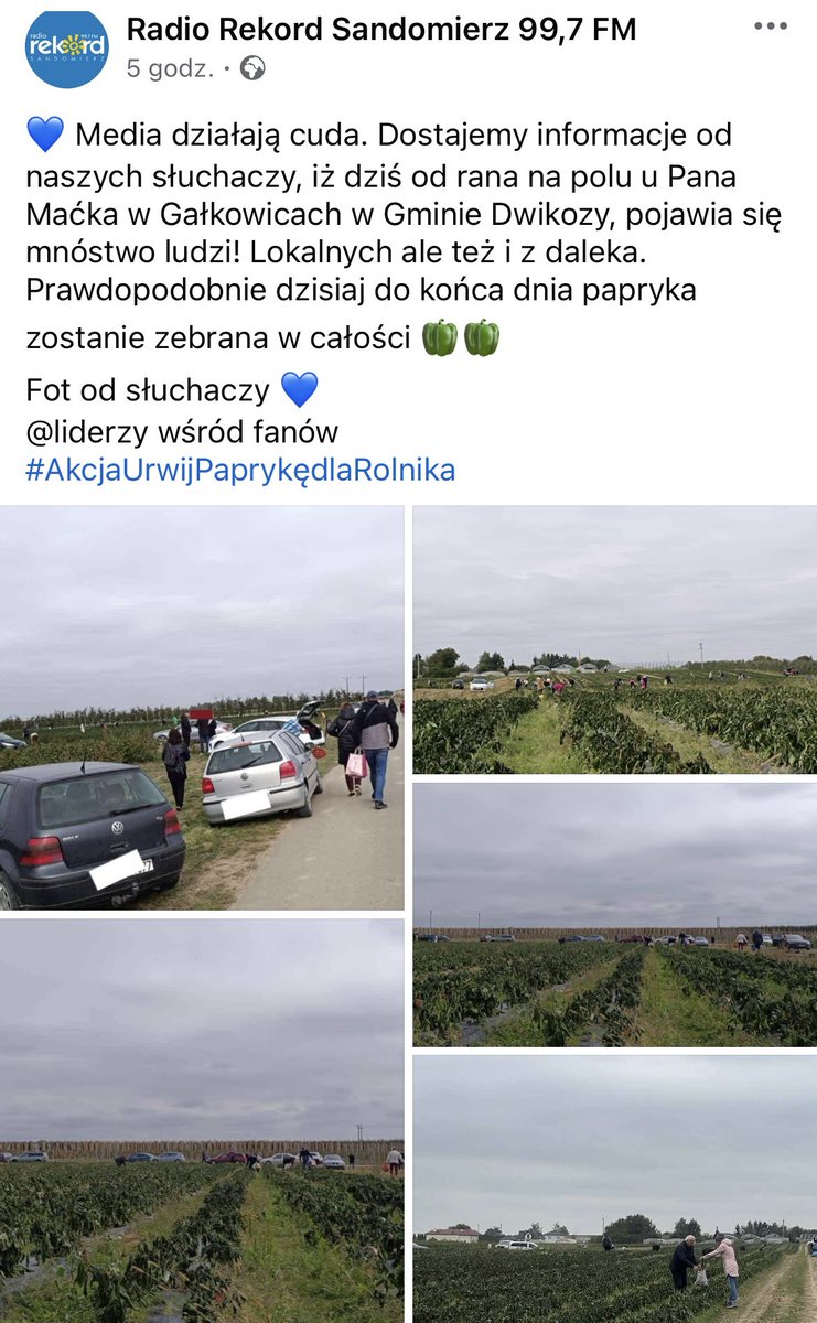 Ludzie kochani😍 to jest prawdziwe społeczeństwo obywatelskie.
Jesteśmy fantastyczni! 
Walić politykę i podziały, pomagajmy sobie!

PS
Dziękuję wszystkim za polubienia, podania dalej i komentarze💪