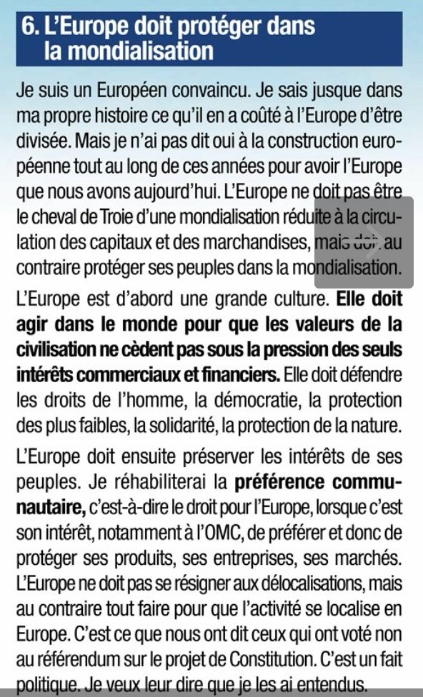 mixa_hello's tweet photo. @GuryDidier @GrandSachoir Vous savez, contrairement à vous qui vous basez sur les élucubrations de Chat GPT, j'ai ma propre mémoire.

À aucun moment la profession de foi du candidat n'indique sa volonté de s'assoir sur la volonté du peuple. https://t.co/fnzKiuKzE9