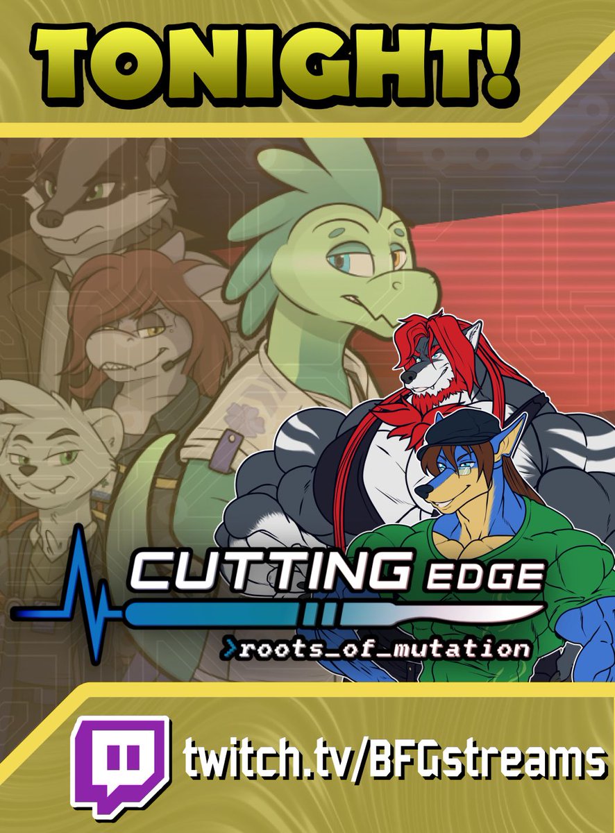 TONIGHT!

Cutting Edge, take 2!  This time, with a special guest!

The developer of Cutting Edge, Serule, will be joining us tonight!

Stream starts at 7:30pm EST tonight!
twitch.tv/BFGstreams