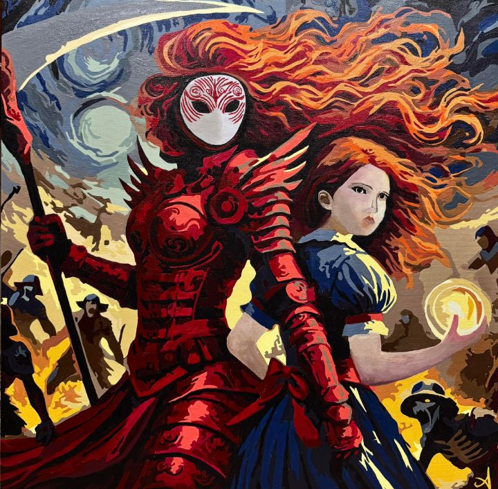 Art of the Day! "Don't Be What They Made You". Buy at: ArtPal.com/BananaBrush?i=…