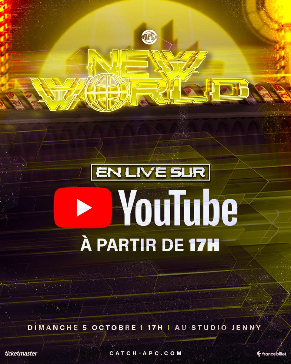APCcatch's tweet image. 🌍 NEW WORLD EN DIRECT ! 🌎

🖥️ Retrouvez dès 17h, New World en direct sur la chaîne YouTube de l’APC ! 

🎥Réalisé par @ErwanTmn 
🎙️Commenté par @NikoTB_ et @remy_vdk ! 
🎤 Annoncé par @redabyb