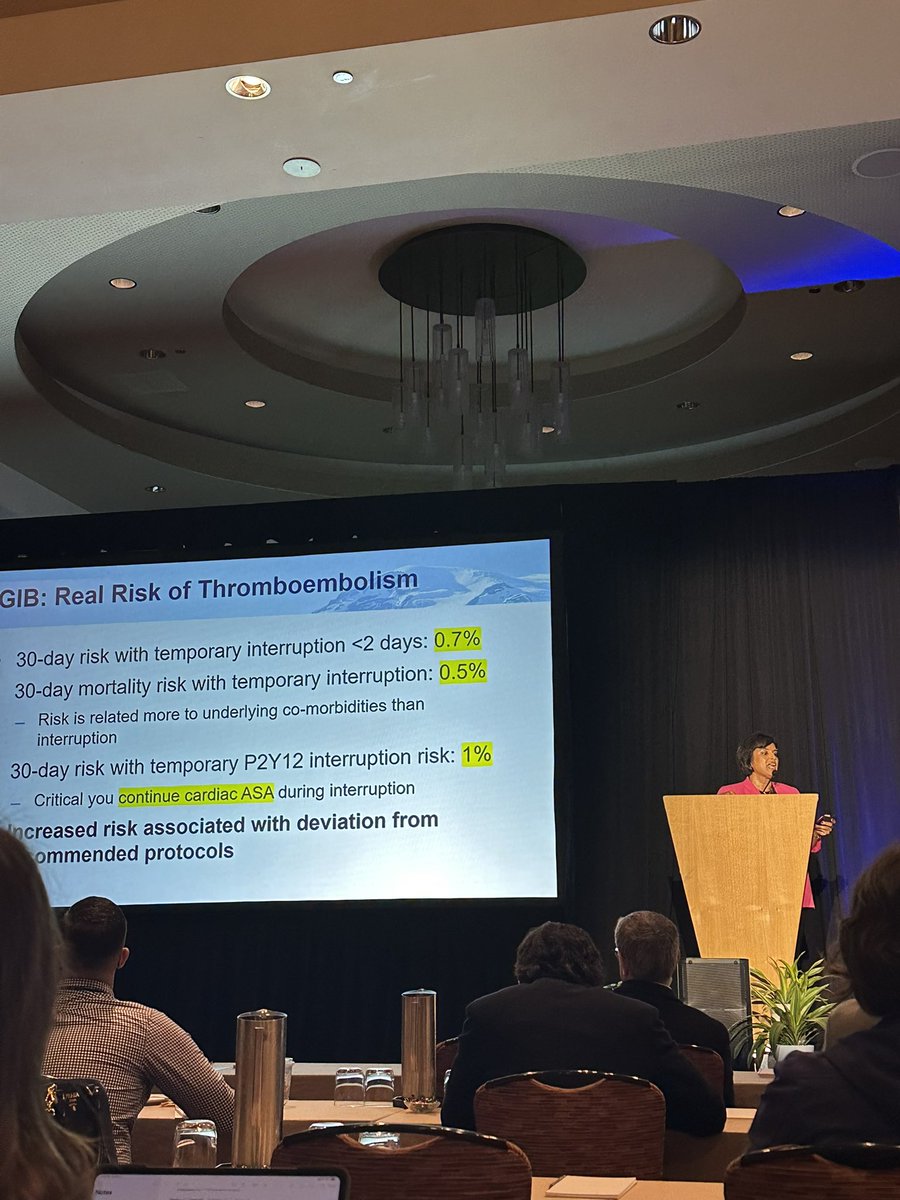 BilalMohammadMD's tweet image. All you need to know about #CardioGI ❤️💩🩸

Amazing talk by @NeenaSAbrahamMD !

✅ Dont stop #ASA for any procedures
✅ Use reversal in very select cases 
✅ TEG is not helpful in #GIBleeding 
✅ PCC &amp;gt;&amp;gt;&amp;gt; FFP

#PacificNWGIUpdates