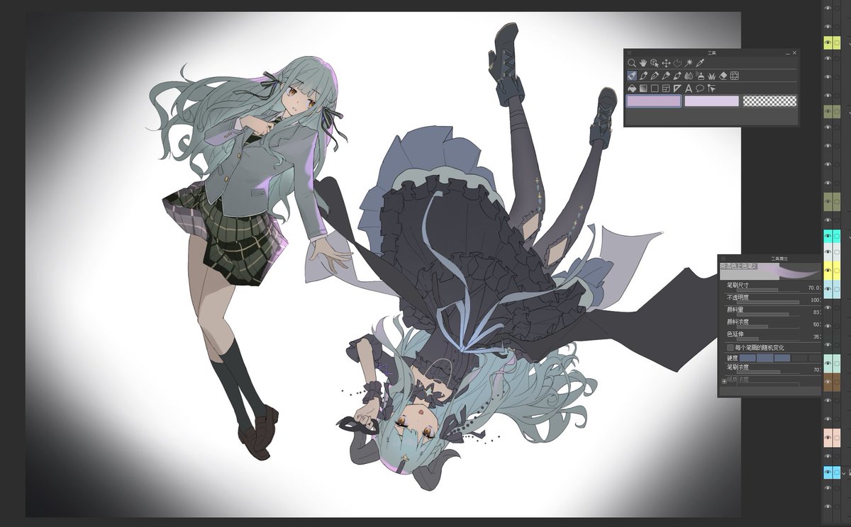 不知道什么时候能画完
#Arknights #AveMujica #アークナイツ