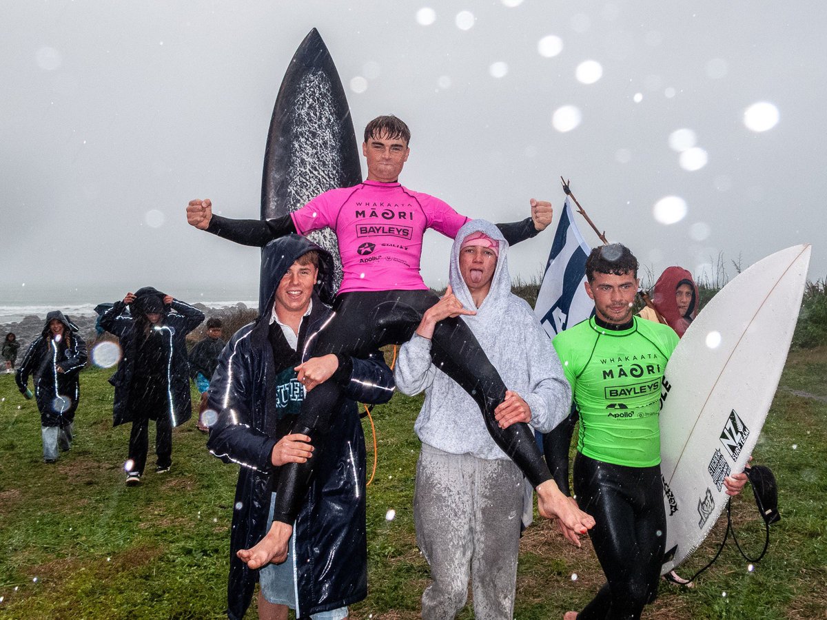 Big week of surfing with Bay of Plenty taking out the Scholastic Championships in Taranaki. <a href="/BayofPlentyNZ/">Bay of Plenty NZ</a>