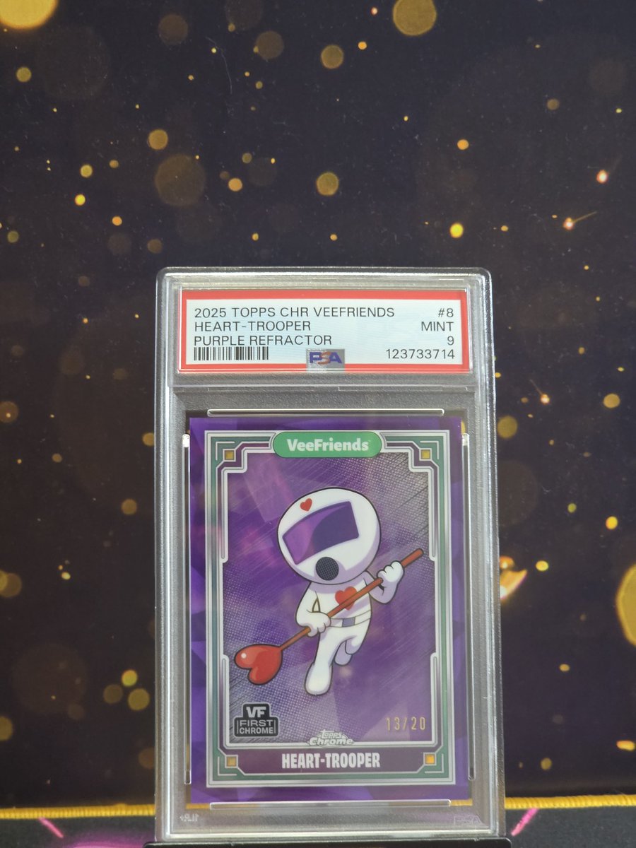 13 new  <a href="/veefriends/">VeeFriends</a> <a href="/VeeFriendsCards/">VeeFriends Cards</a> <a href="/PSAcard/">PSAcard</a> slabs just listed at the Card Sanctum ebay site ebay.us/m/1LdZpC ... go check them out and grab them now before the hottest cards on the market are gone. All reasonable offers as well will be considered. <a href="/garyvee/">Gary Vaynerchuk</a> <a href="/adamripps/">Adam Ripps</a>