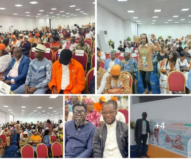 #Cocody 

Ce samedi 04 s'est tenue la Cérémonie d'hommage des Fonctionnaires et Agents de l'Etat RHDP à papa ADO à Sofitel Hôtel Ivoire

Les fonctionnaires et agents de l'état ont répondu massivement présent à cette cérémonie pour exprimer leur gratitude au Chef de l'État.

Tom🕵️