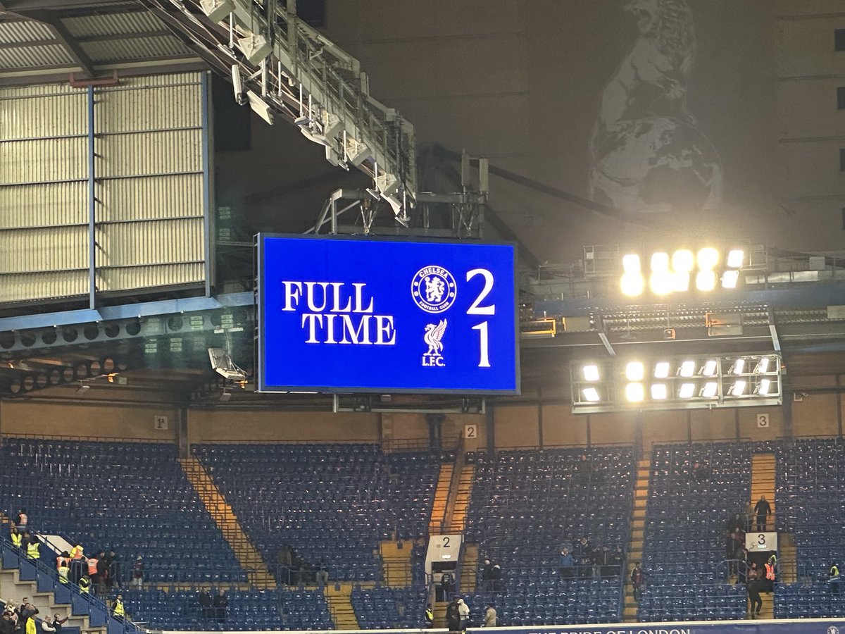 Happy fucking Saturday. Up the fucking Chels.