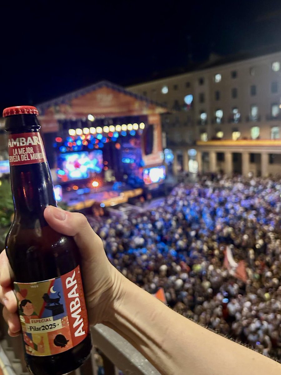 ¡Felices Fiestas! 🍻🍻🍻 #pilares25 #pilar25 <a href="/FiestasPilarOfi/">Fiestas del Pilar. Oficial</a>