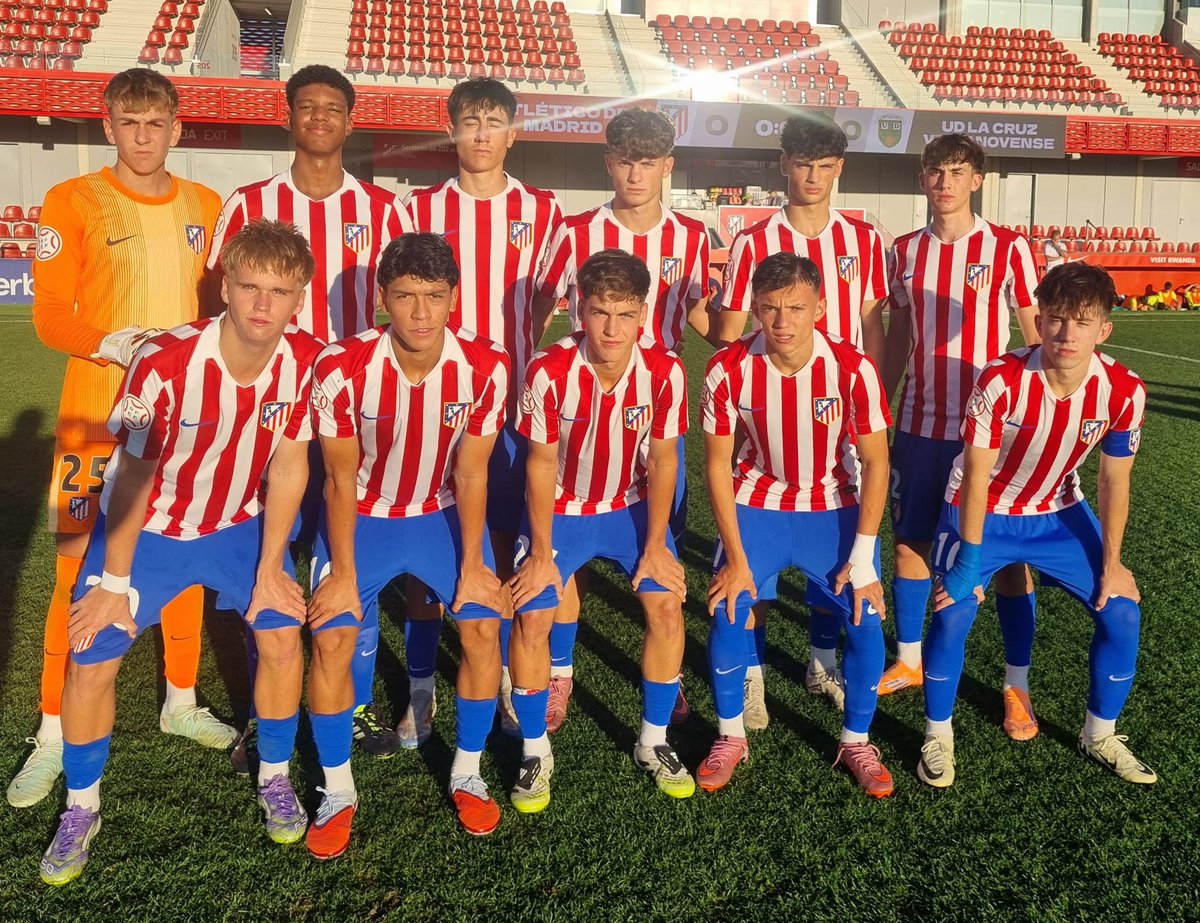 JUVENIL DIVISIÓN DE HONOR | G.5

Atlético de Madrid Juvenil A 6–0 La Cruz Villanovense

⚽Rubén (2), Fitzgerald, Cubo, Juan y Bazaga