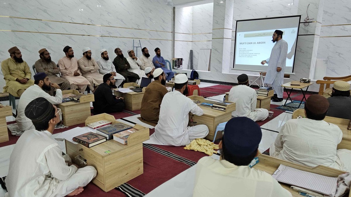 AsSadiqscrc's tweet photo. Alhamdulillah 🌿
As-Sadiq conducted an academic session on “Sharia Compliance and Contemporary Demands” at Darulifta Al-Ikhlas, aimed at empowering Takhassus fil Fiqh students with practical insights and guidance for today’s business and economic landscape.

#AsSadiqSCRC https://t.co/sSAWuyyjVS