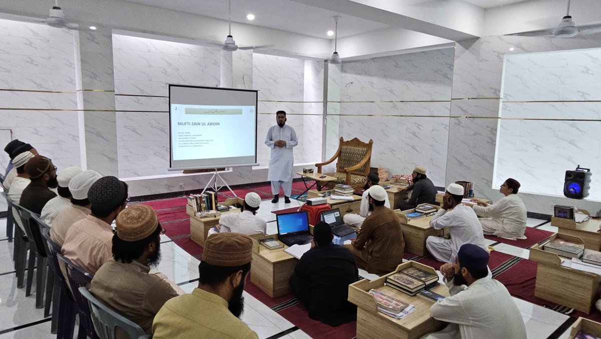 AsSadiqscrc's tweet photo. Alhamdulillah 🌿
As-Sadiq conducted an academic session on “Sharia Compliance and Contemporary Demands” at Darulifta Al-Ikhlas, aimed at empowering Takhassus fil Fiqh students with practical insights and guidance for today’s business and economic landscape.

#AsSadiqSCRC https://t.co/sSAWuyyjVS
