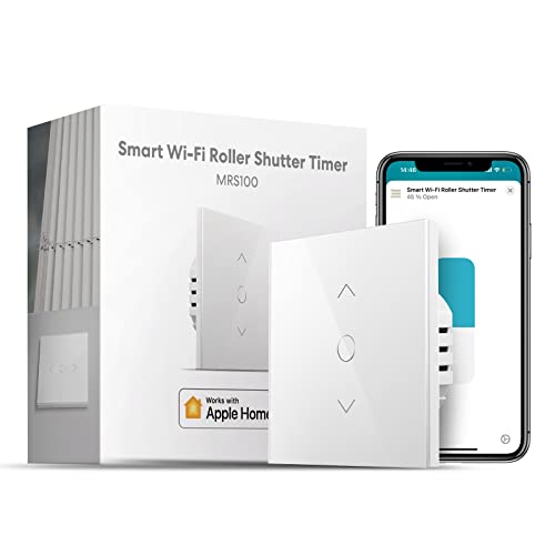 Meross Interruttore Tapparelle Avvolgibile WiFi, Interruttore WiFi per Tenda, Compatibile con Apple HomeKit Siri, Amazon Alexa, Google Assistant e SmartThings, Funzione Timer, 2.4GHz 2022 New Versione
best-tech.it/news/elettroni…
 #Elettronica #Domotica