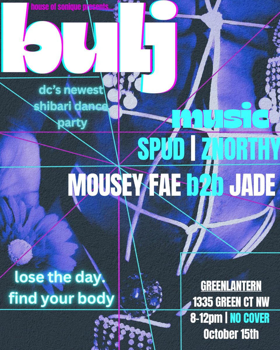 come dance with me at <a href="/GreenLanternDC/">Green Lantern DC</a> 
on oct 15 from 8-12ish 

see you there