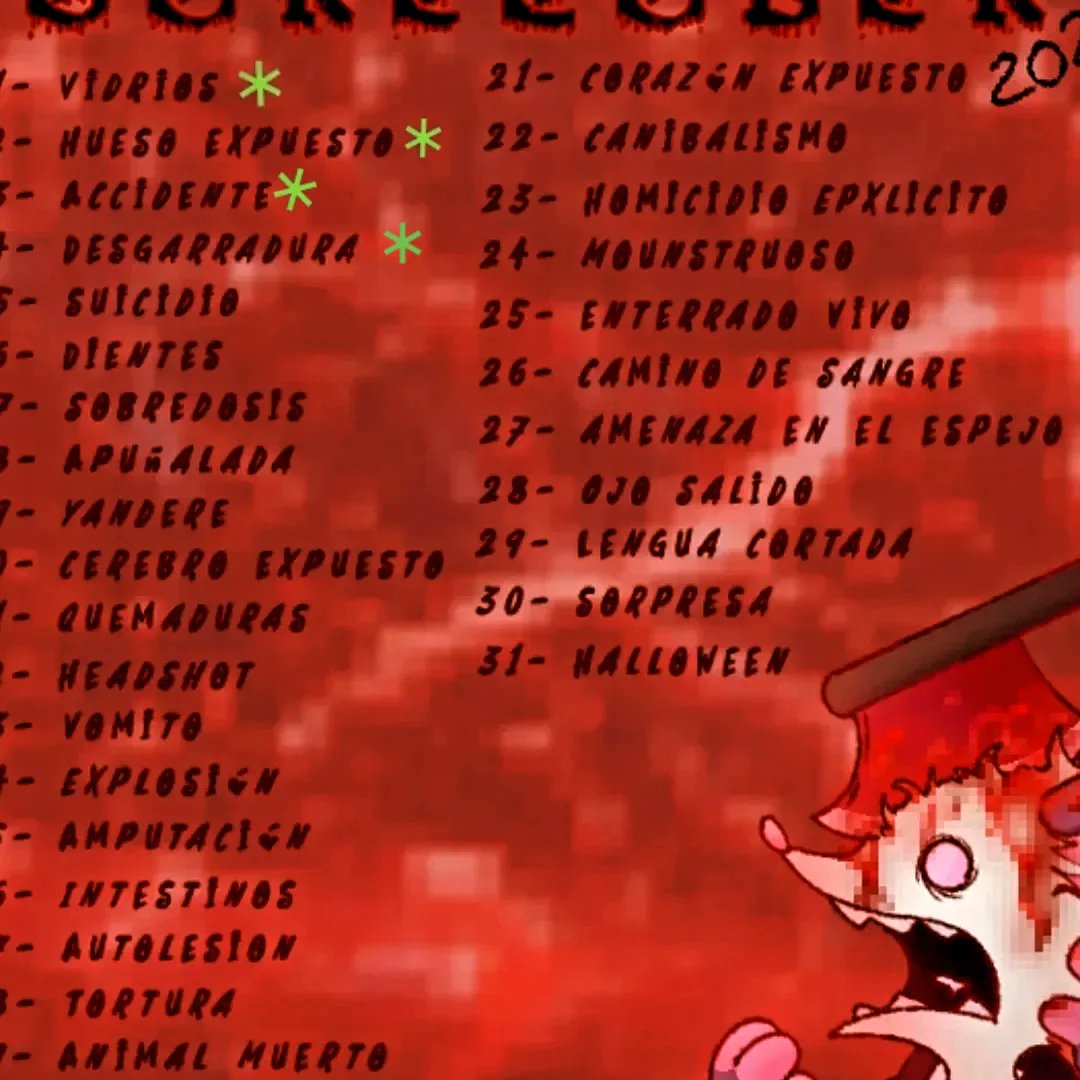 Dia 4 | Desgarre| #goretober #cringtober #viralDraw #ocartist