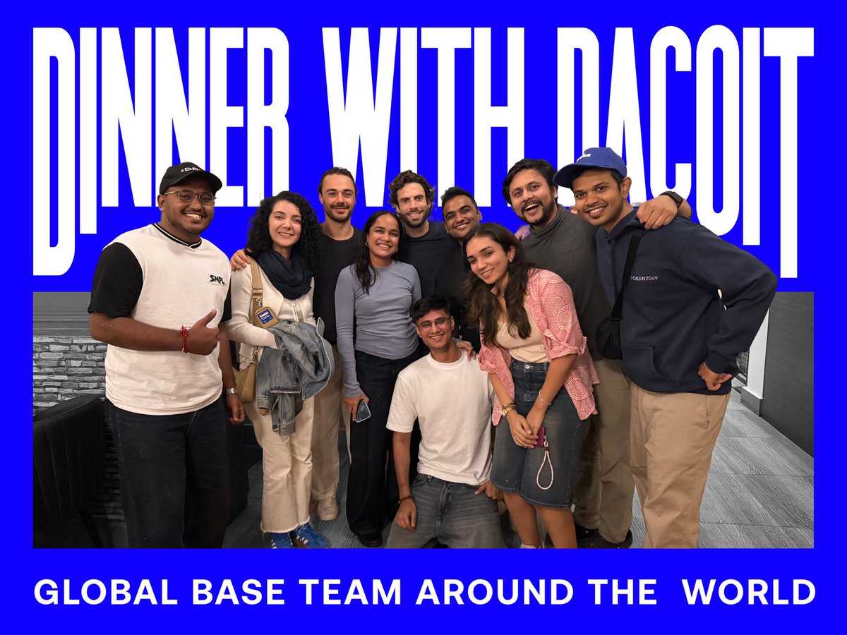 RahulDesignWeb3's tweet image. When @Saxenasaheb told me that Global @base team is coming to BLR
I knew I had to come host them to some good food, It was time for Dinner with @DacoitDesign
Had fun talking to @XenBH
Got some good Baklava from @berkay_secil
And obviously planned some fun Base events soon…