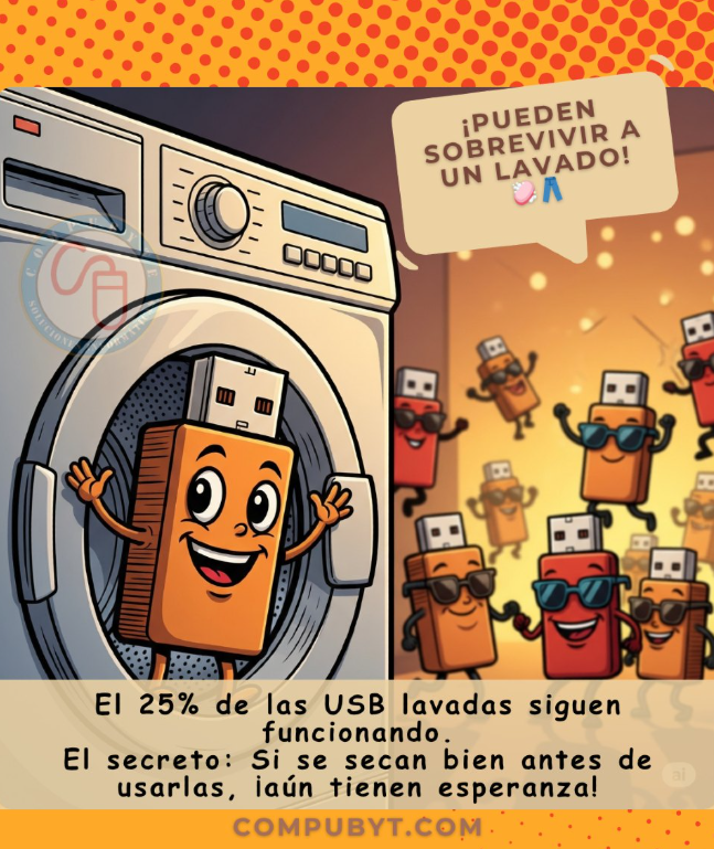 compubytemx's tweet image. ¿Crees que las USB solo guardan archivos? ¡Te sorprenderá lo que pueden hacer! 📷📷 #computips #tips #tech