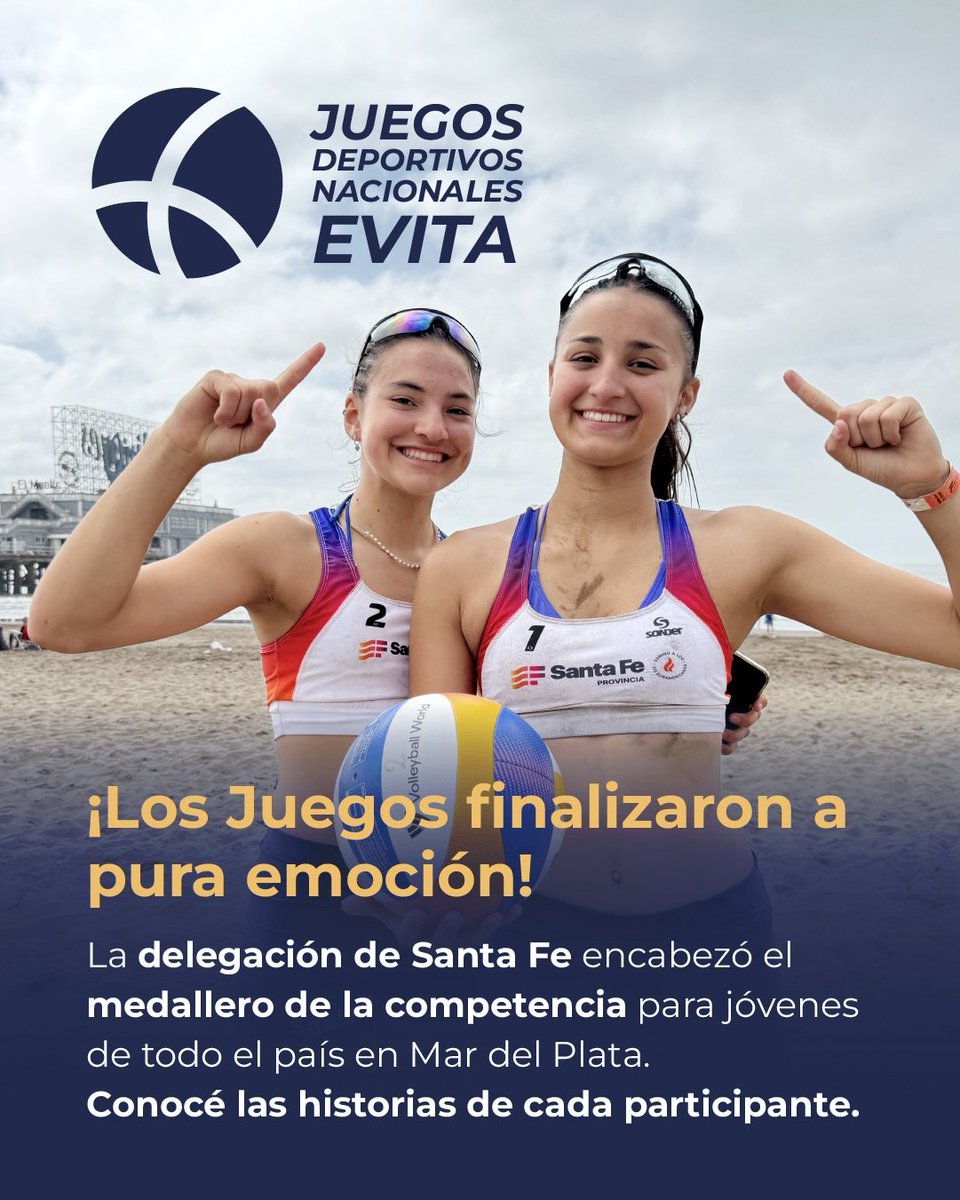 La última jornada de los Juegos Deportivos Nacionales Evita regaló emociones, medallas y definió a la provincia que encabezó el medallero general. 

argentina.gob.ar/noticias/final…