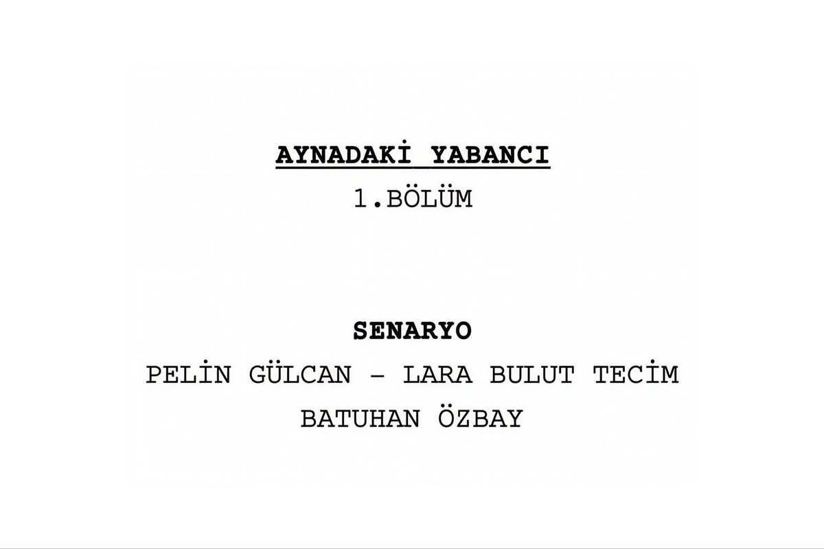 Söyleyin bakalım nasıl buldunuz ilk bölümü?🎈
#AynadakiYabancı