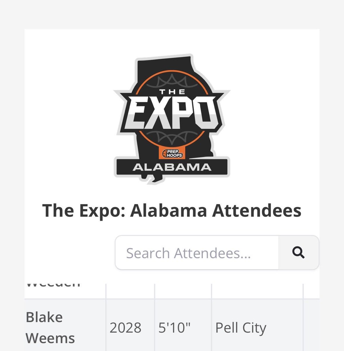 blake_weems2028's tweet image. I will be in attendance for the EXPO Prep Hoops Alabama Showcase! @matthouse2 @PrepHoops @PrepHoopsAL