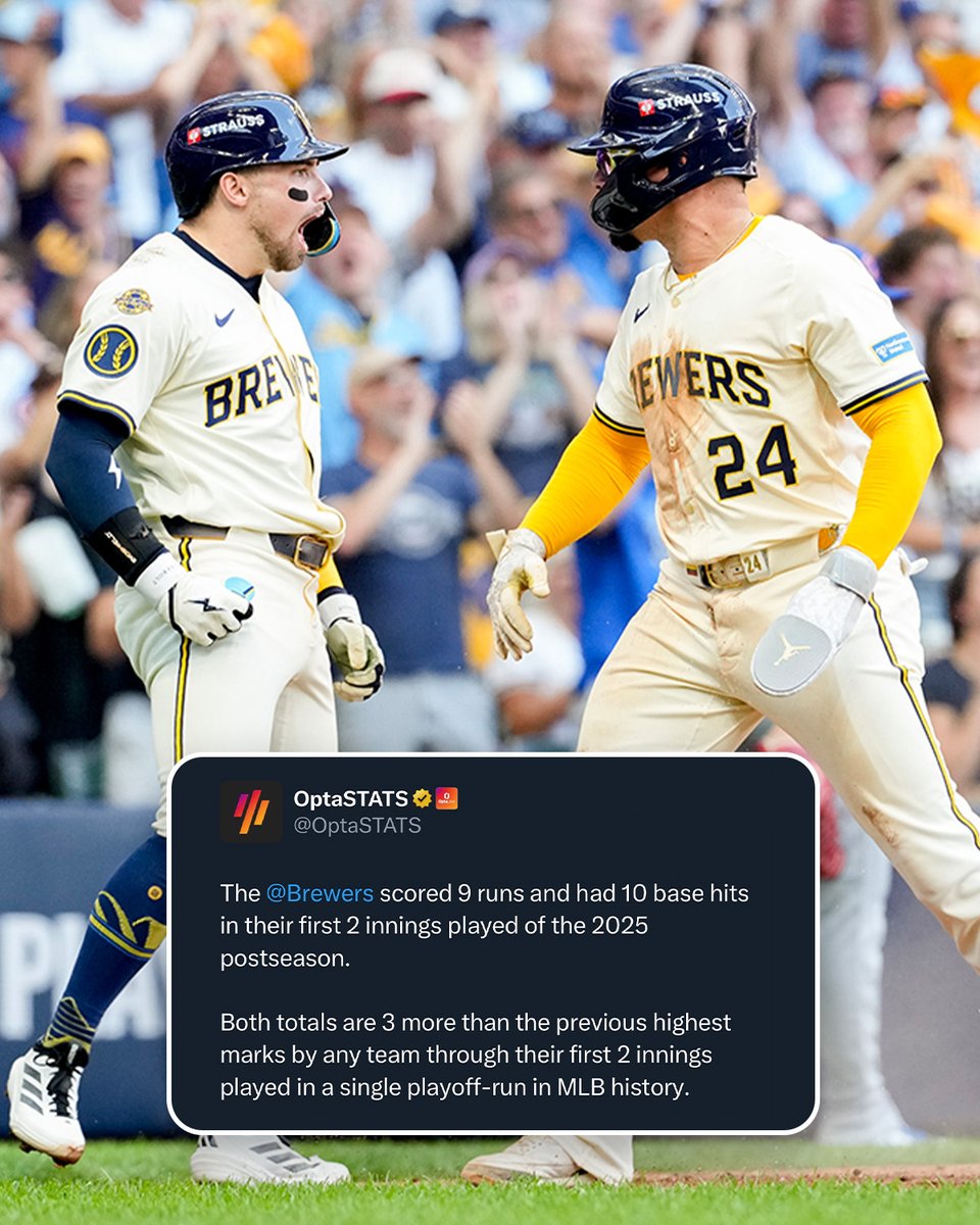 Brewers's tweet image. Unreal

#MagicBrew