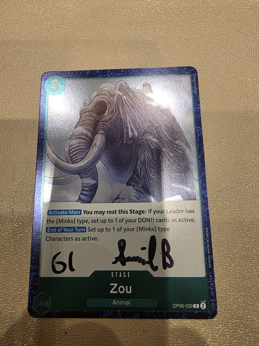 4-1 in Peoria now but at least i got the rare 1/1 <a href="/sormiltcg/">SormilTCG 🇵🇸</a> signed zou