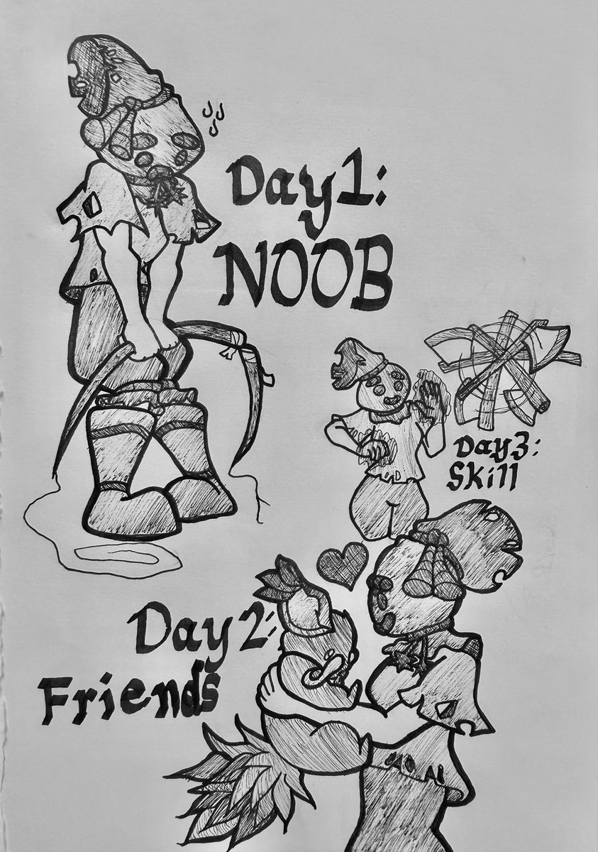 Days 1-3 of #Scapetober ~

#Rsdragonwilds #Runescape #Inktober