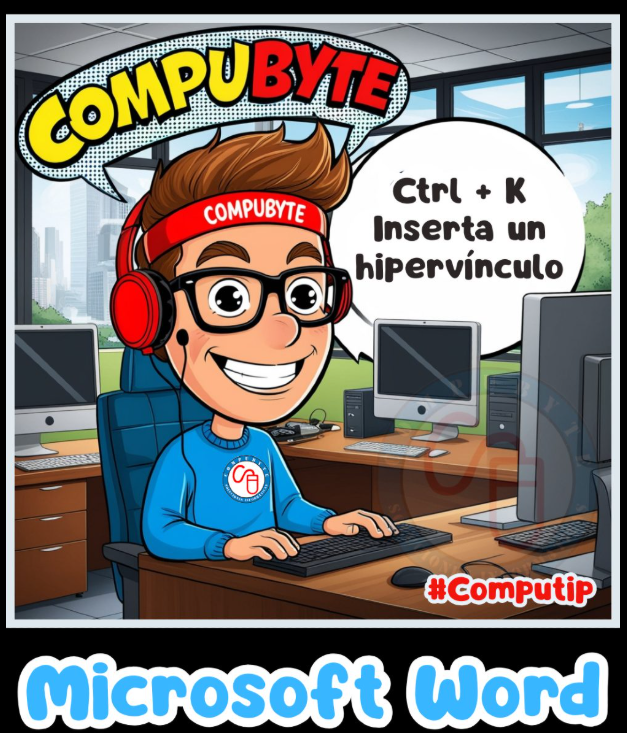 compubytemx's tweet image. ¡No pierdas el tiempo en Word! 📷 Con este atajo, serás más rápido que nadie #word #computips #tipdeldia 📷 #love #instagood
