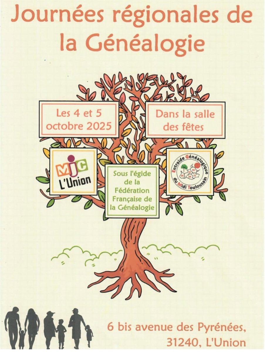 Affluence ce samedi aux Journées régionales de la généalogie organisées par l’<a href="/Egmt_genealogie/">EGMT Généalogie</a>, qui se tiennent pour la première fois à l’Union.

Je vous accueille jusqu’à demain sur mon stand pour parler #généalogie et #psychogénéalogie.

#transmission 
#transgenerationnel