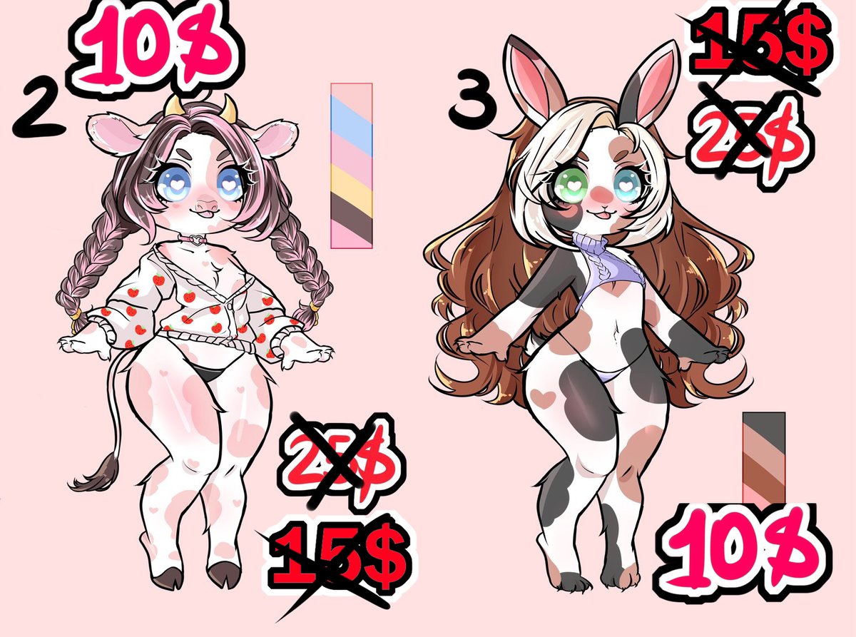 Chibi adopt! ❤(Change of gender allowed )
10$
-includes nude version
-Paypal OR PAYSEND only
-includes transparent png files
