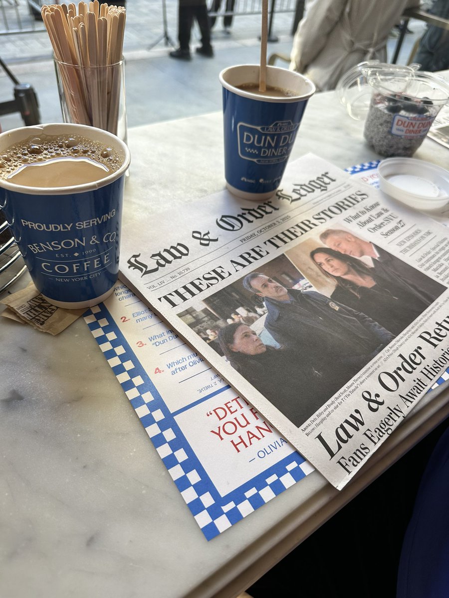 The DunDun Diner was a great experience…just sad to have missed Mariska twice today 😭